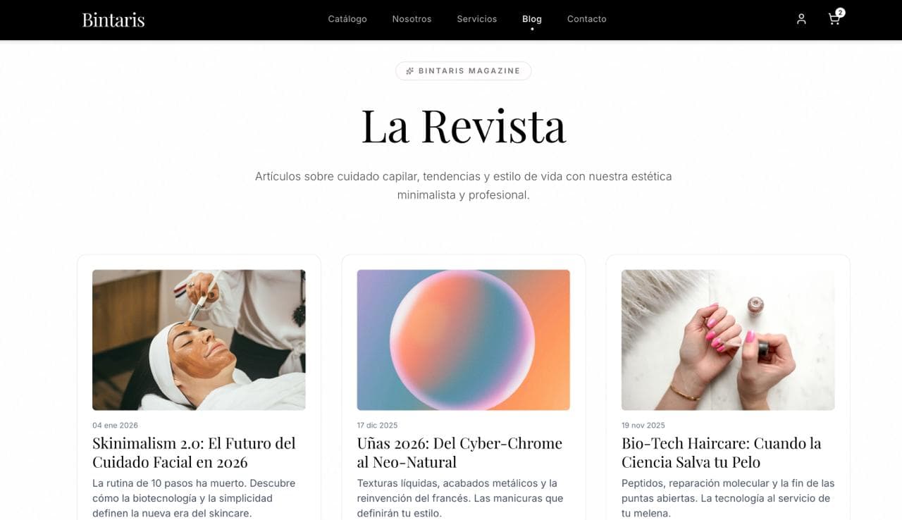 Vista de tienda online 2